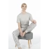 Estiva 24130+ Kadın Milan Kısa Kol Pijama Takımı