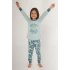 Roly Poly 3247-G Kız Çocuk Uzun Kollu Pijama Takımı