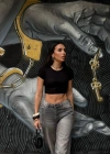 Siyah Kısa Kollu Crop
