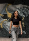 Siyah Kısa Kollu Crop