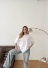 Beyaz Oversize T-shirt
