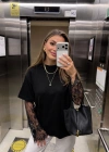 Siyah Dantel Detay Tshirt