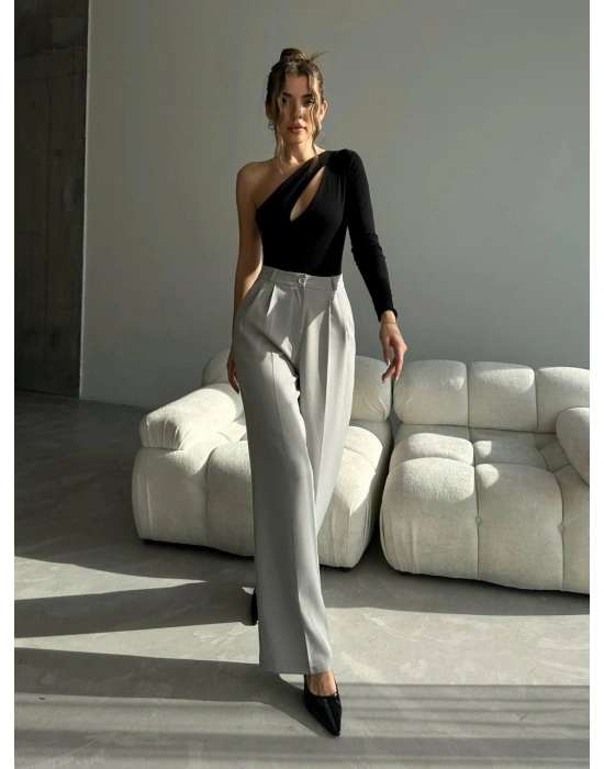 Siyah Çıtçıtlı Body