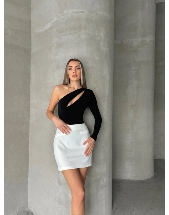 Siyah Çıtçıtlı Body