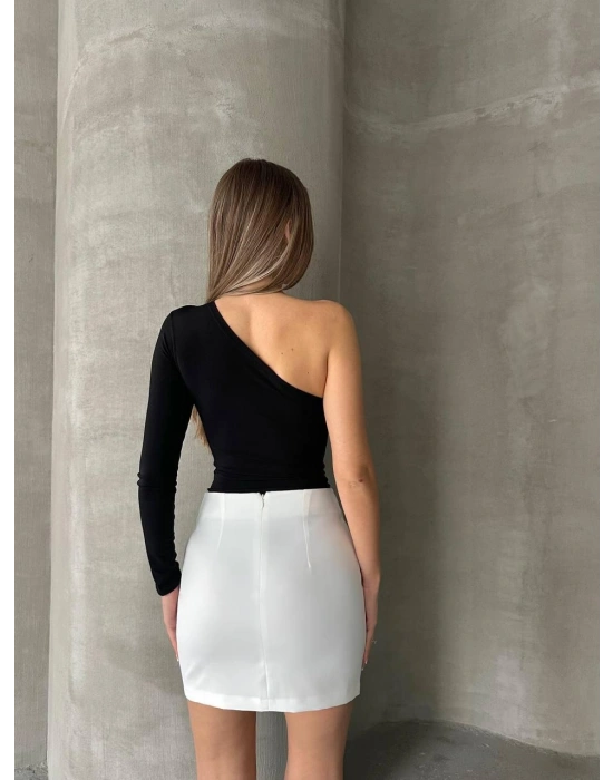 Siyah Çıtçıtlı Body