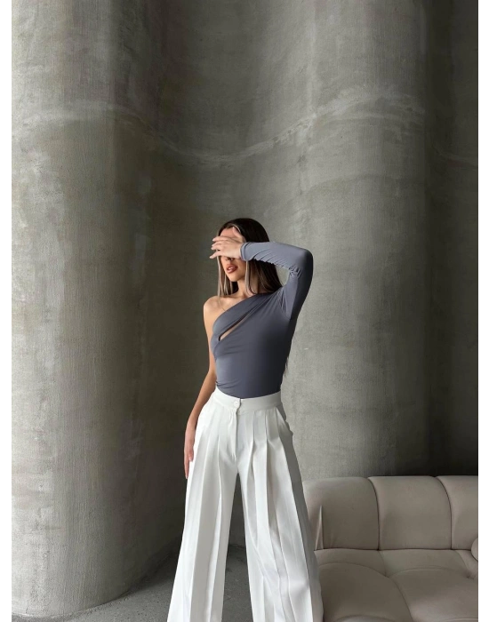 Antrasit Çıtçıtlı Body