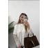 Beyaz Dantel Detay Tshirt