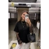 Siyah Dantel Detay Tshirt