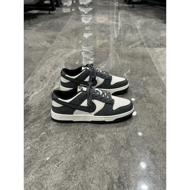 Nıke Dunk Low Füme Beyaz Detaylı Spor Ayakkabı