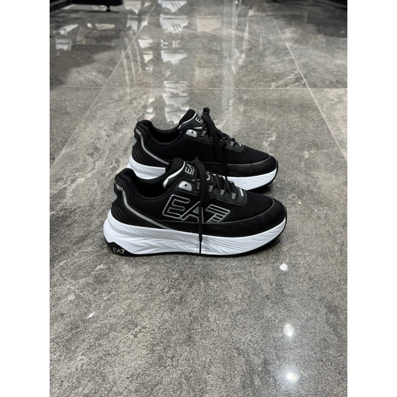 Emporıo Armanı EA7 Logolu Siyah Spor Ayakkabı