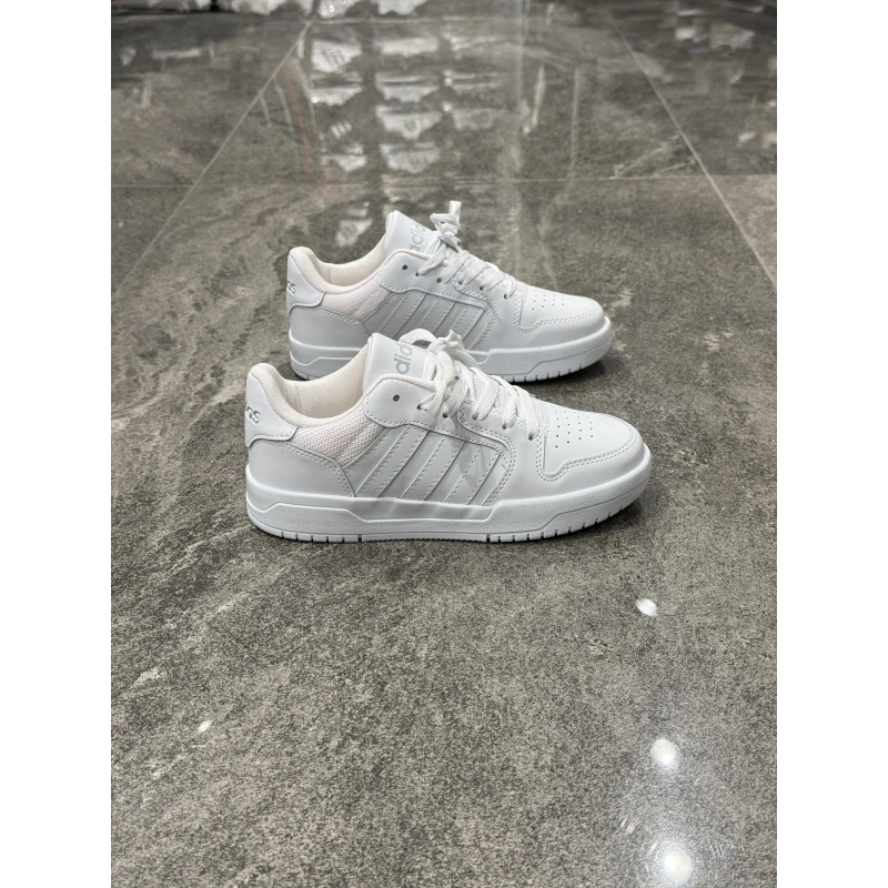 Adidas Hoops 3.0 Low Beyaz Beyaz Spor Ayakkabı