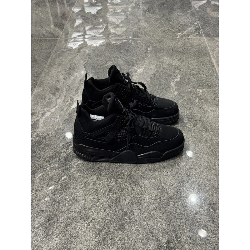 Air Jordan 4 Black Sneaker