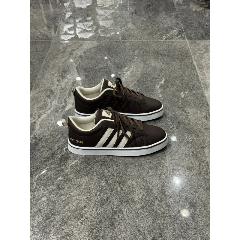 Adidas Grand Court Base 2.0 Kahve Krem Spor Ayakkabı