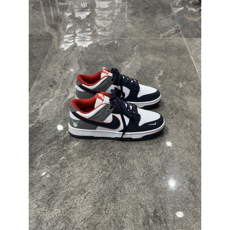 Nıke Dunk Gri Laci Beyaz Nıke Detaylı Spor Ayakkabı