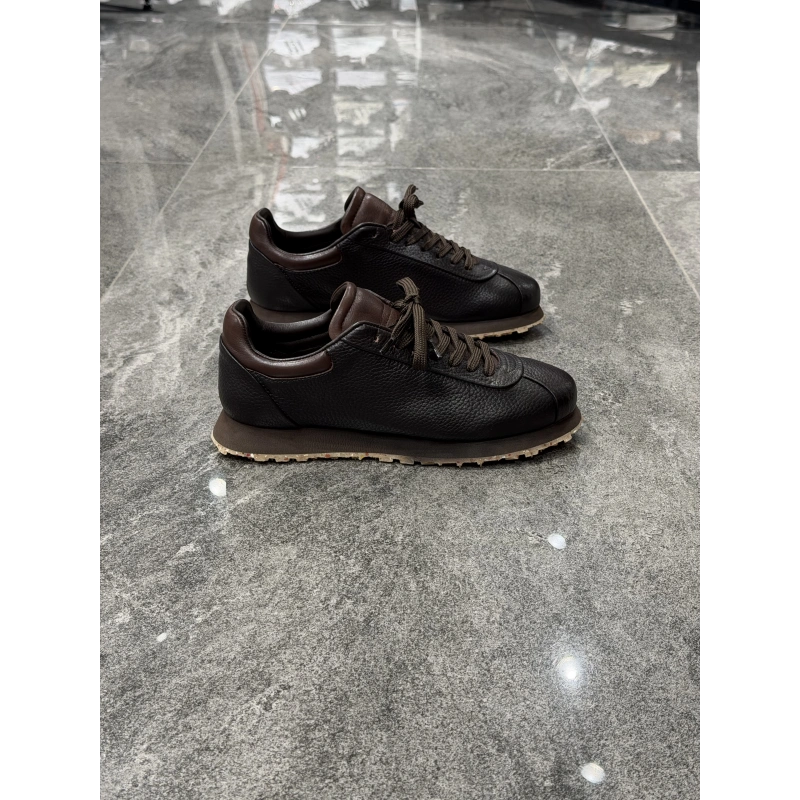 Marco Kahve Deri Cortez Spor Ayakkabı