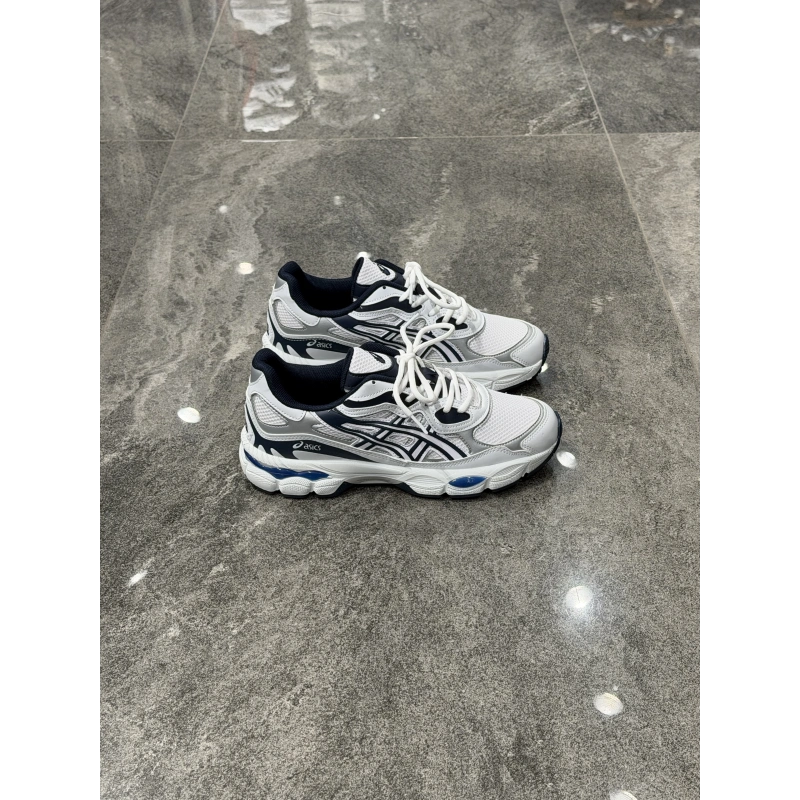 Asıcs Gel-Nyc Chunky Beyaz Lacivert Spor Ayakkabı