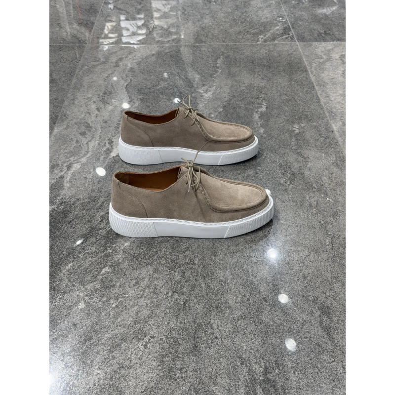 Marco Süet Deri Bej Ayakkabı