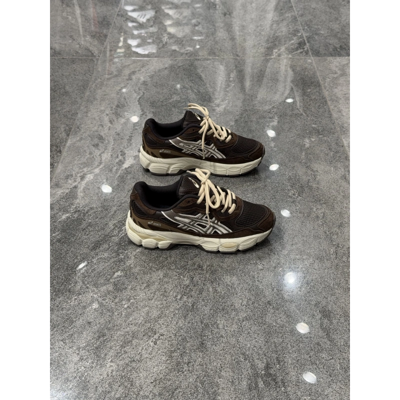 Asıcs Gel-Nyc Chunky Kahve Krem Spor Ayakkabı