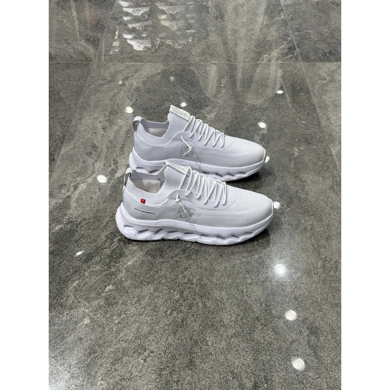 Loewe X On Running Beyaz Bez Detaylı Spor Ayakkabı