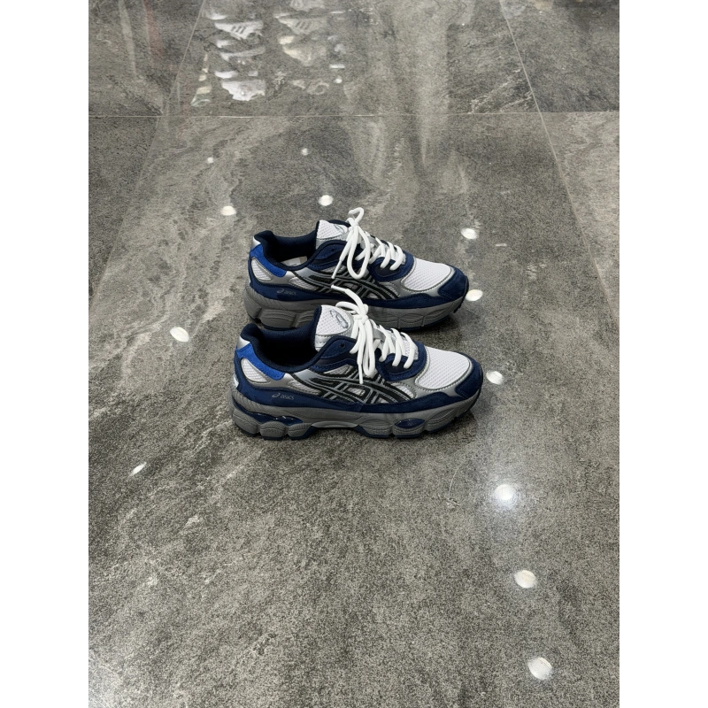 Asıcs Gel-Nyc Chunky Koyu Laci Gri Detaylı Spor Ayakkabı