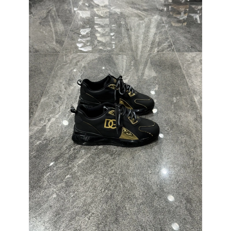 Dolce&Gabbana Daymaster Air Taban Siyah Gold Spor Ayakkabı