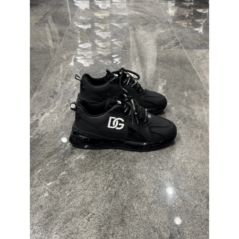 Dolce&Gabbana Daymaster Air Taban Siyah Beyaz Detaylı Spor Ayakkabı
