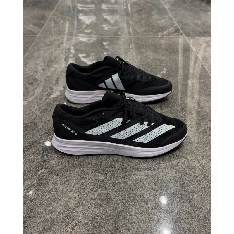 Adidas Adızero RC5 Siyah Beyaz Detaylı