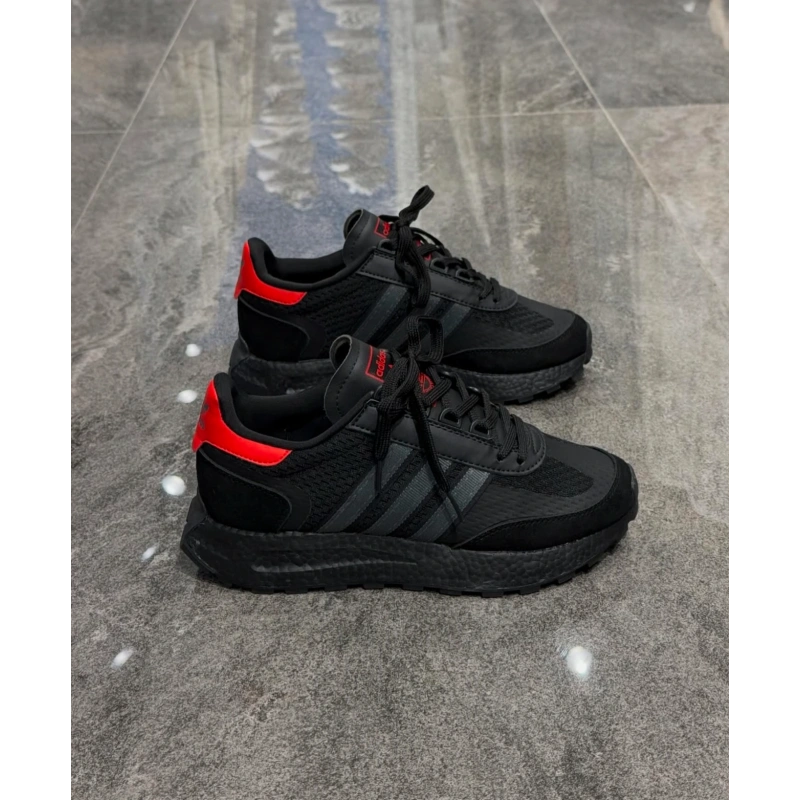 Adidas Formel Retropy E5 Siyah Kırmızı Detaylı