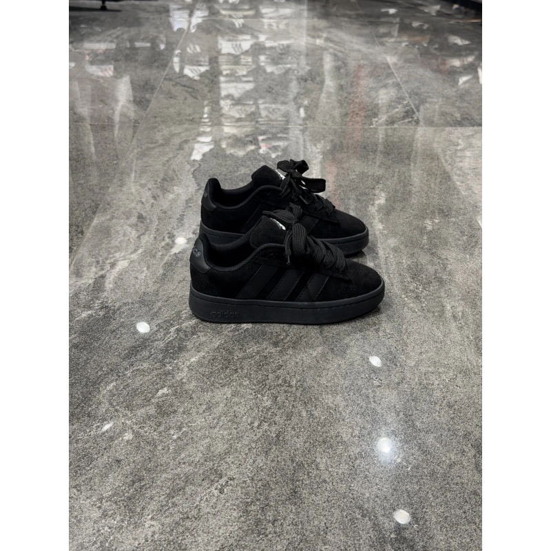 Adidas Grand Campus Siyah Siyah Detaylı Spor Ayakkabı