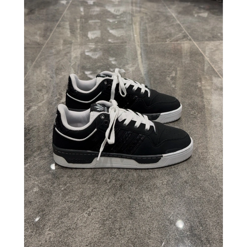 Adidas Low 86 Black White Detaylı Spor Ayakkabı