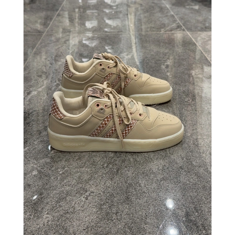 Adidas Low 86 Krem Leopar Desenli