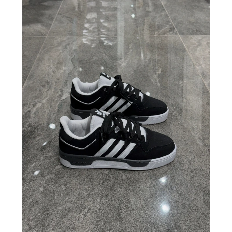 Adidas Low 86 Siyah Süet Detaylı Spor Ayakkabı