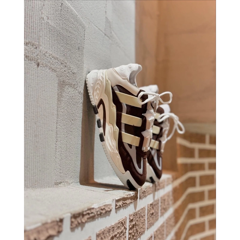 Adidas Nıtebal Kahve Bej Detaylı