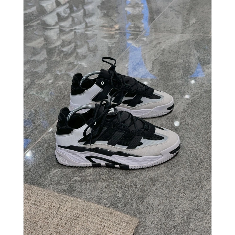 Adidas Nıtebal Siyah Gri Süet Detaylı