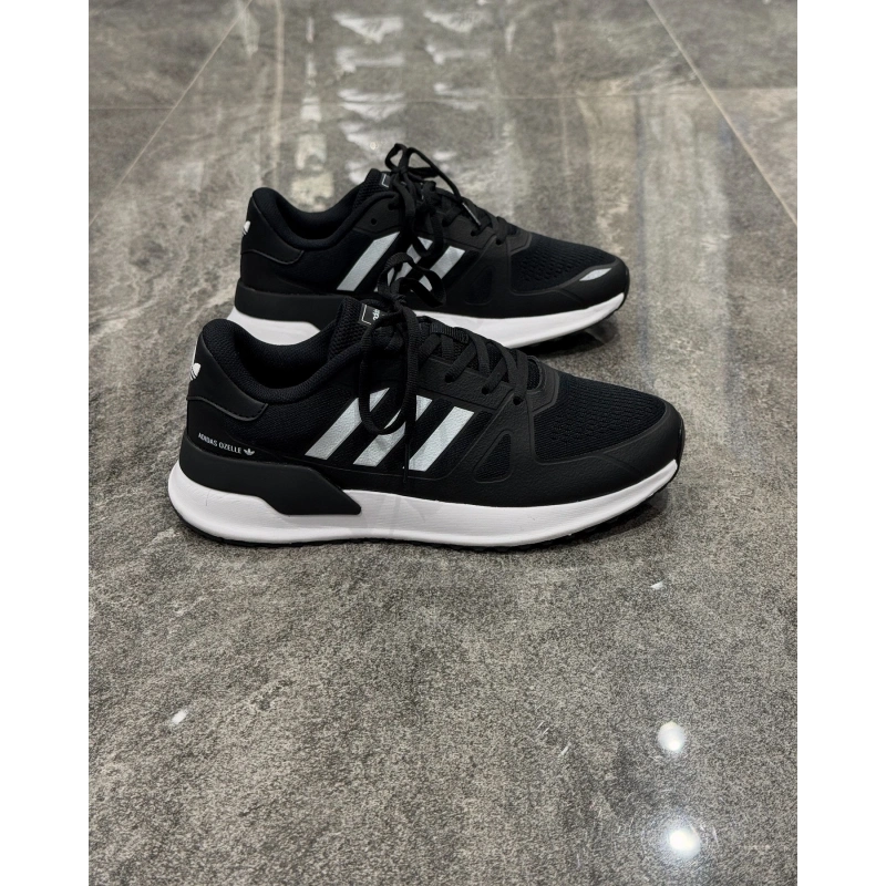 Adidas Ozelle Siyah Beyaz Detaylı Spor Ayakkabı