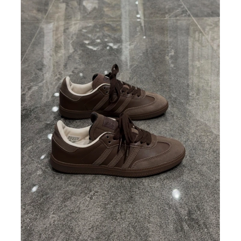 Adidas Samba Kahve Süet Detaylı Spor Ayakkabı