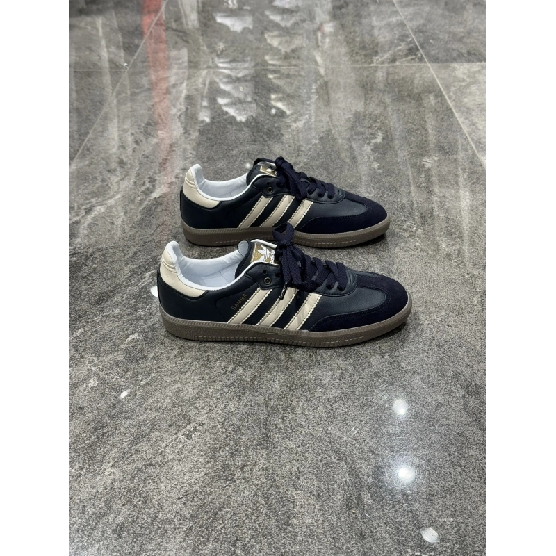 Adidas Samba Laci Krem Deri Detaylı
