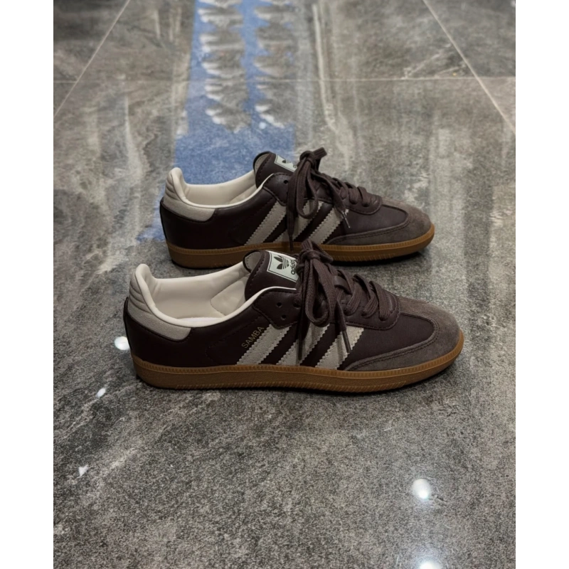 Adidas Samba OG ID1481 Kahve Spor Ayakkabı