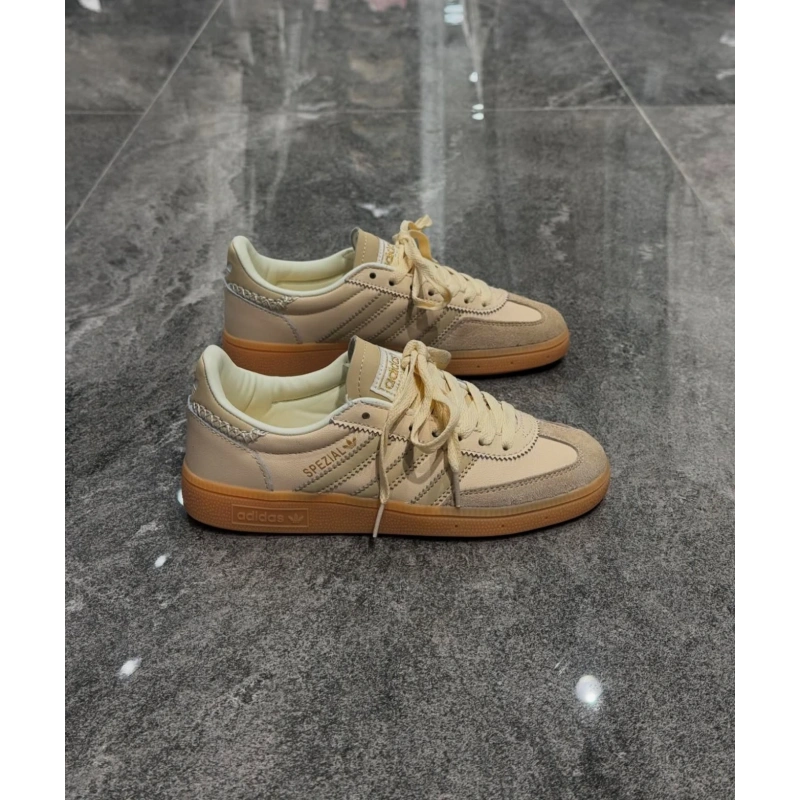 Adidas Spezıal Bej Taba Dikiş Detaylı Spor Ayakkabı