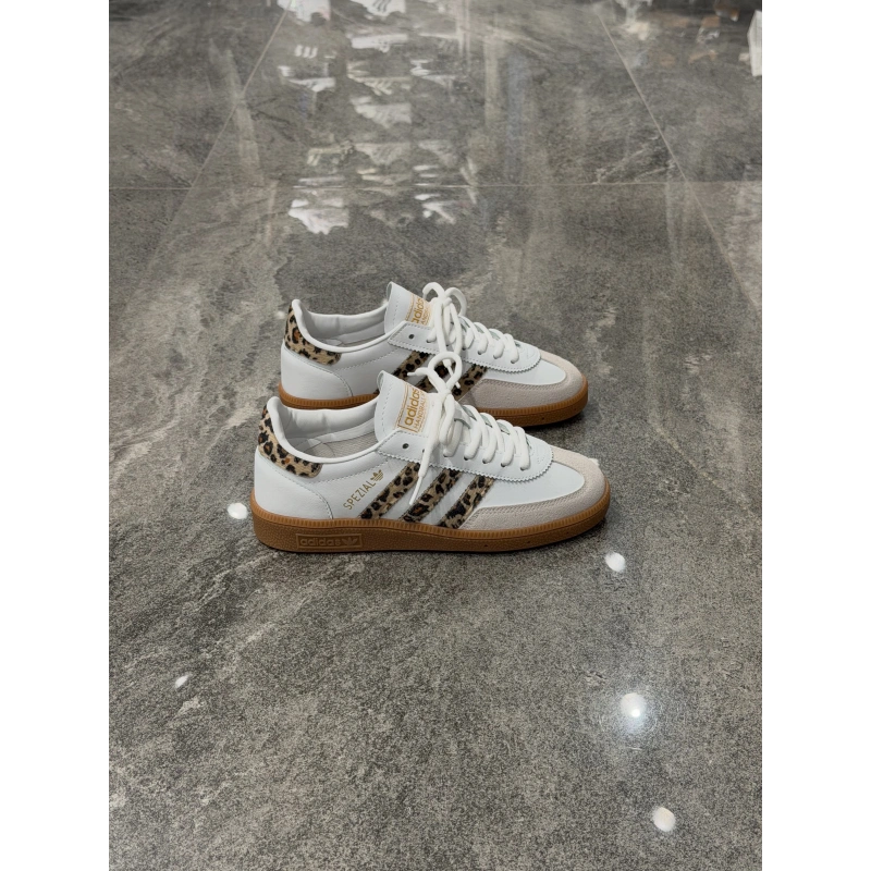 Adidas Spezıal Beyaz Leopar Detaylı Spor Ayakkabı