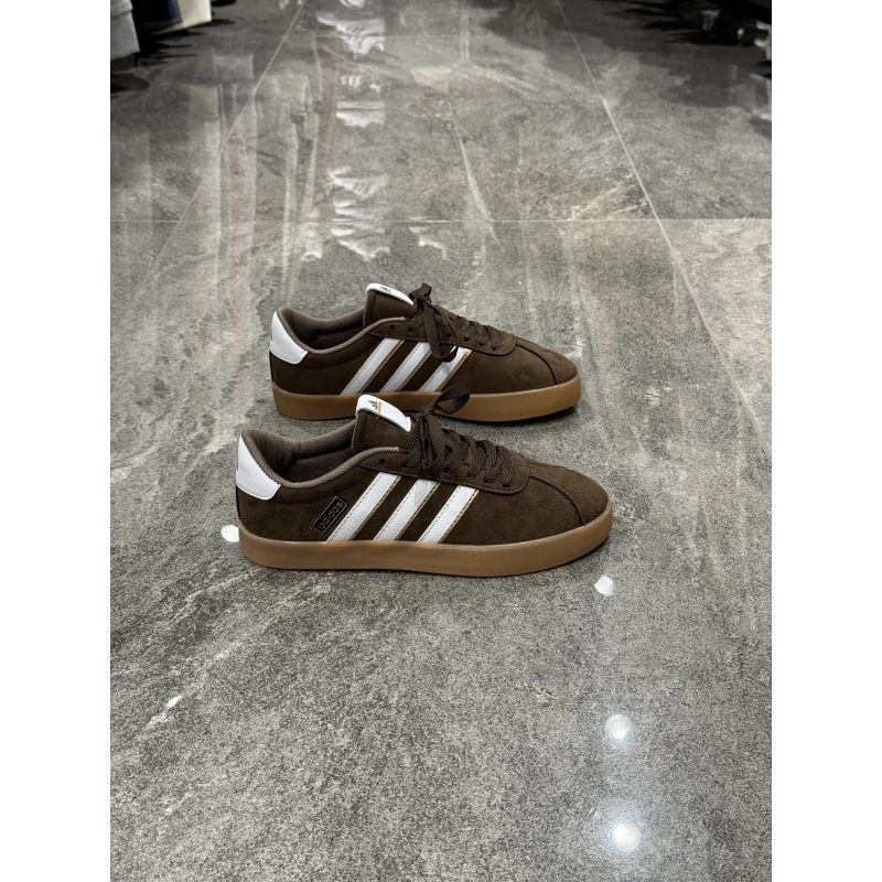 Adidas Vl Court 3.0 Kahve Beyaz