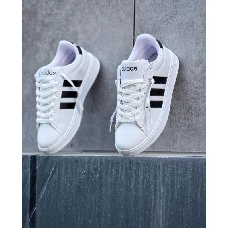Adidas VS Pace 2.0 White Black Spor Ayakkabı
