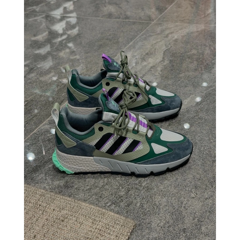 Adidas ZX 1K Boost Petrol Mavi Yeşil Detaylı