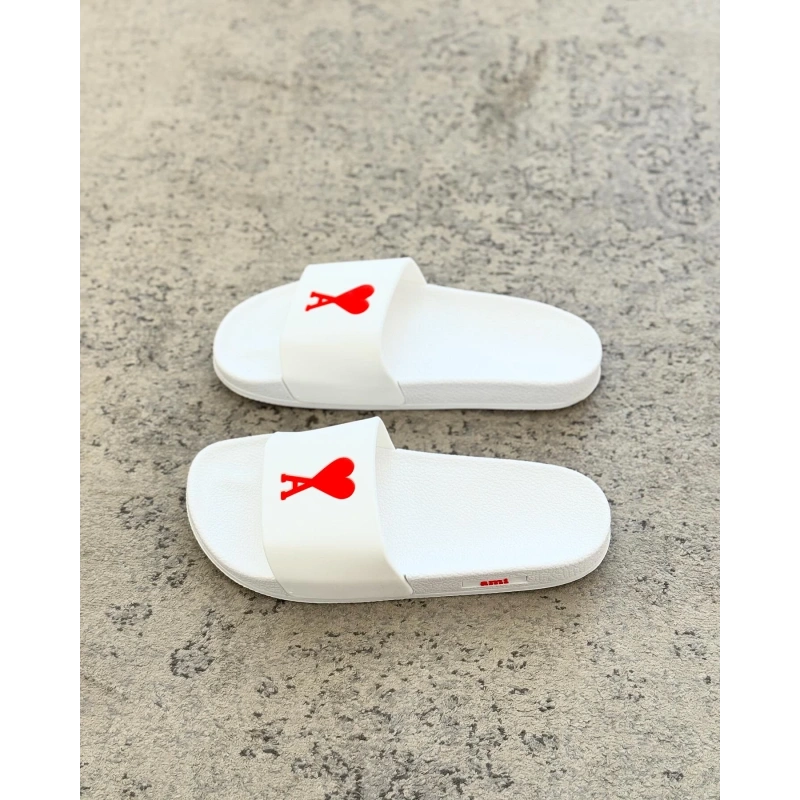 Ami Beyaz Kırmızı Detaylı