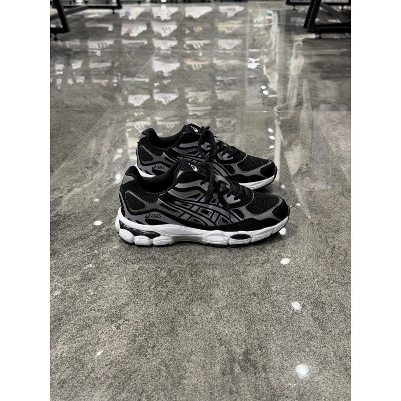 Asıcs Gel-Nyc Chunky Black Grey Spor Ayakkabı
