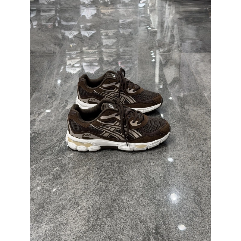 Asıcs Gel-Nyc Chunky Brown White Spor Ayakkabı