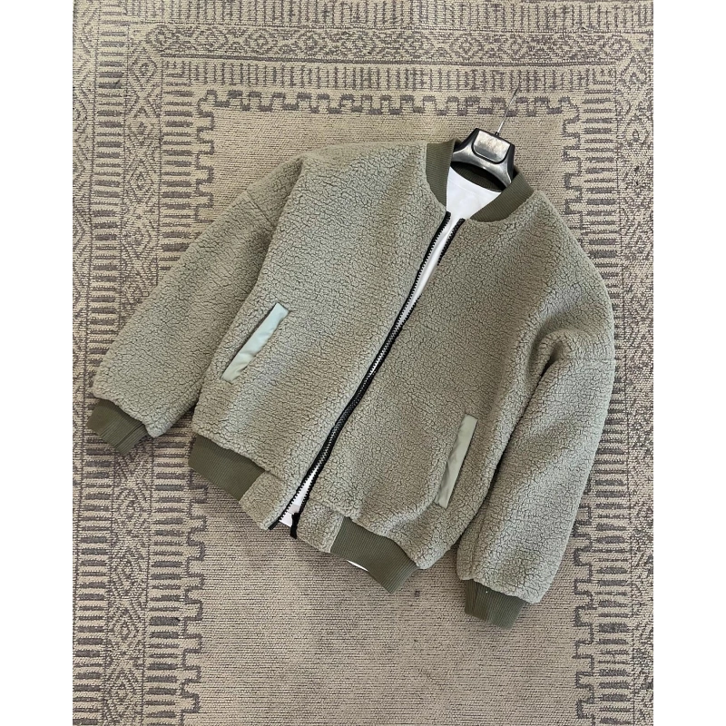 Astarlı Yeşil Peluş