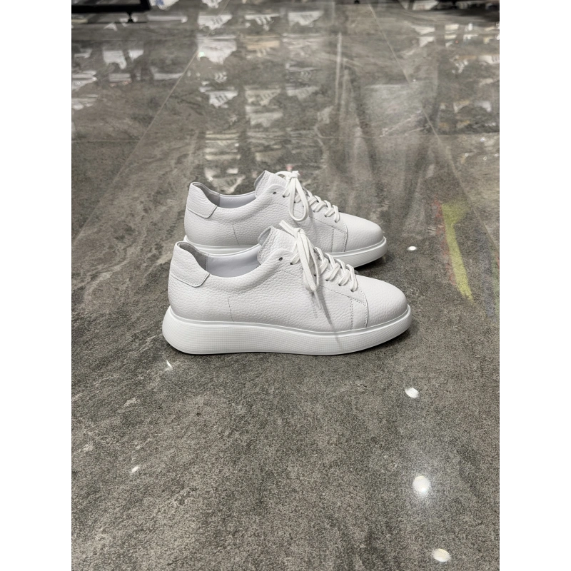 Canyon Beyaz Beyaz Detaylı Deri Sneaker