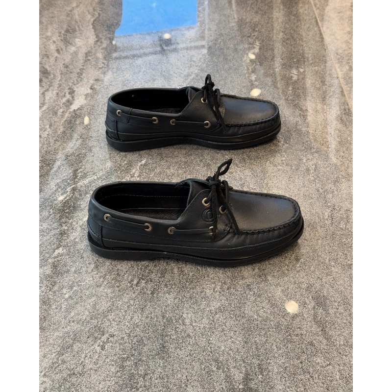 Dexter Siyah Deri Casual Ayakkabı