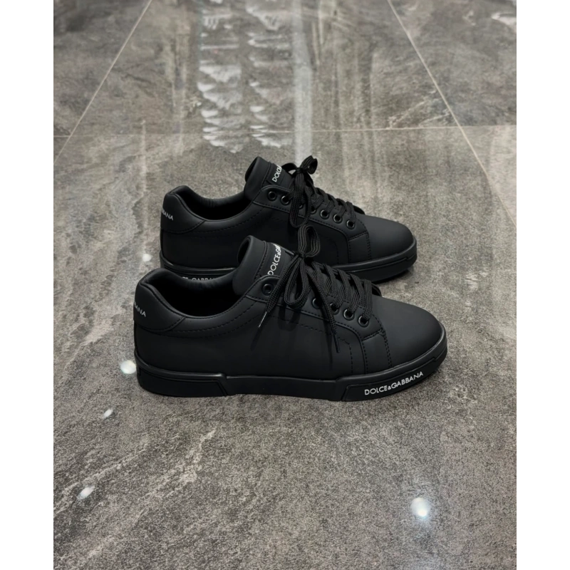 Dolce & Gabbana Portofino Siyah Spor Ayakkabı